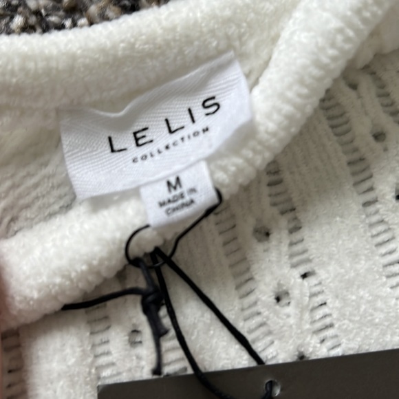 White One Shoulder Sweater - Picture 3 of 4